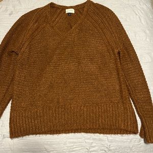 Brown sweater